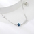 Picture of Small Blue Pendant Necklace from Reliable Manufacturer