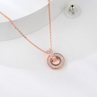 Show details for Bling Small Swarovski Element Pendant Necklace