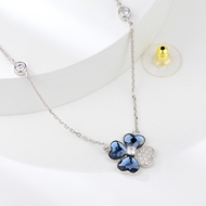 Show details for Blue Small Pendant Necklace For Your Occasions
