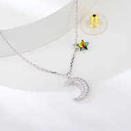 Show details for Unusual Small Green Pendant Necklace