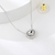 Picture of 925 Sterling Silver Platinum Plated Pendant Necklace at Unbeatable Price