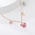 Picture of Amazing Swarovski Element Rose Gold Plated Pendant Necklace