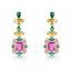 Show details for Pretty Cubic Zirconia Luxury Dangle Earrings
