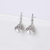 Picture of Best Selling Big White Dangle Earrings