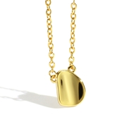 Picture of Staple Small Gold Plated Pendant Necklace