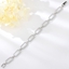 Show details for Designer Platinum Plated Cubic Zirconia Fashion Bracelet with No-Risk Return