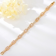 Show details for Small White Fashion Bracelet with Beautiful Craftmanship