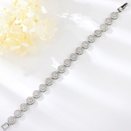 Show details for Copper or Brass White Fashion Bracelet at Unbeatable Price