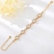 Show details for Sparkly Small White Fashion Bracelet