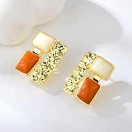 Picture of Shop Gold Plated Big Big Stud Earrings with Wow Elements