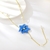 Picture of Pretty Enamel Blue Long Pendant