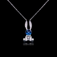 Show details for Hot Selling Platinum Plated Zinc Alloy Pendant Necklace from Top Designer