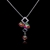 Picture of Zinc Alloy Platinum Plated Pendant Necklace with Speedy Delivery
