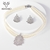 Picture of Nice Cubic Zirconia White 2 Piece Jewelry Set