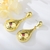 Picture of Brand New Gold Plated Dubai Dangle Earrings with SGS/ISO Certification