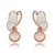 Picture of Low Cost Rose Gold Plated Opal Stud Earrings with Beautiful Craftmanship