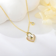 Show details for Sparkling Small Delicate Pendant Necklace