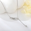 Show details for Low Cost Platinum Plated White Pendant Necklace with Low Cost