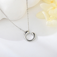 Show details for Bulk Platinum Plated Small Pendant Necklace Exclusive Online