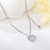 Picture of Sparkly Small White Pendant Necklace