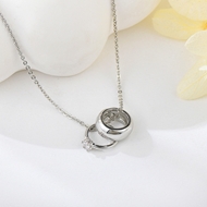 Show details for Copper or Brass Small Pendant Necklace from Certified Factory