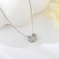 Show details for Most Popular Cubic Zirconia Small Pendant Necklace