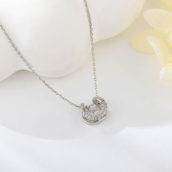Picture of Most Popular Cubic Zirconia Small Pendant Necklace