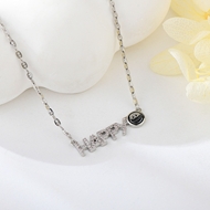 Show details for Great Value White Cubic Zirconia Pendant Necklace with Member Discount