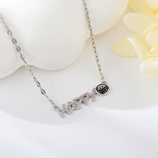 Picture of Great Value White Cubic Zirconia Pendant Necklace with Member Discount