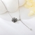 Picture of Delicate Platinum Plated Pendant Necklace with Fast Shipping