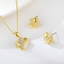 Show details for Classic Gold Plated 2 Piece Jewelry Set with 3~7 Day Delivery