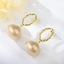 Show details for Pretty Artificial Pearl Big Dangle Earrings