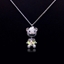 Show details for Great Swarovski Element Small Pendant Necklace