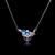 Picture of Platinum Plated Swarovski Element Pendant Necklace From Reliable Factory