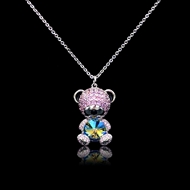 Show details for Shop Platinum Plated Swarovski Element Pendant Necklace with Wow Elements Show details for Shop Platinum Plated Swarovski Element Pendant Necklace with Wow Elements