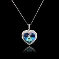 Show details for Most Popular Swarovski Element Platinum Plated Pendant Necklace Show details for Most Popular Swarovski Element Platinum Plated Pendant Necklace