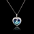 Picture of Most Popular Swarovski Element Platinum Plated Pendant Necklace