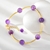 Picture of Charming Purple Copper or Brass Fashion Bracelet As a Gift