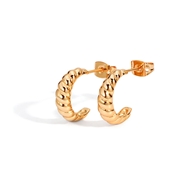 Picture of Copper or Brass Gold Plated Stud Earrings at Great Low Price