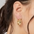 Picture of New Season Gold Plated Copper or Brass Small Hoop Earrings with SGS/ISO Certification