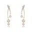 Show details for Sparkling Big Cubic Zirconia Dangle Earrings