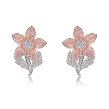 Show details for Best Selling Big Platinum Plated Big Stud Earrings