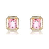 Picture of Purchase Gold Plated Copper or Brass Big Stud Earrings Exclusive Online