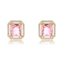 Show details for Purchase Gold Plated Copper or Brass Big Stud Earrings Exclusive Online