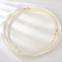 Show details for Staple Big Copper or Brass Short Statement Necklace