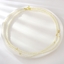Show details for Staple Big Copper or Brass Short Statement Necklace