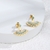 Picture of Sparkly Small Gold Plated Stud Earrings