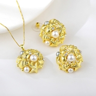 Show details for Unusual Small Dubai 2 Piece Jewelry Set