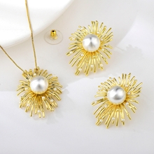 Show details for Hot Selling White Dubai 2 Piece Jewelry Set from Top Designer