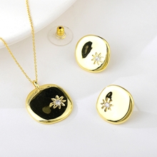 Show details for Unique Small Dubai 2 Piece Jewelry Set